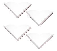 Toyvian 4 Pièces Pare-éclaboussures en Acrylique Auto-adhésif Étanche sans Clous avec Joint en Silicone pour Salle de Bain