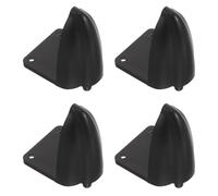 Toyvian 4 Pièces Pointes Anti-Vibrations Rainures Antidérapantes | Rehausse pour Diffusion Sonore, Découplage Bureau, pour Platines et Enceintes, Usage Cinéma à Domicile et Studio