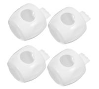 Toyvian 4 Pièces Protège-poignée de Porte Garçon Lot de Verrous Sécurité pour Poignées Porte Empêchant Accès Facile Installation