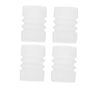 Toyvian 4 pièces Silicone Seal Rings For Ice Machine Replacement Flexible Corrugated Design For Sealing Easy Installation And Maintenance And Commercial Use