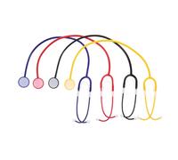 Toyvian 4 Pièces Stéthoscopes Plastique pour Garçon Fille DIY de Médecin Réaliste pour Jeux de Rôle et Expériences Scientifiques Accessoires Ludiques pour Développer Créativité et