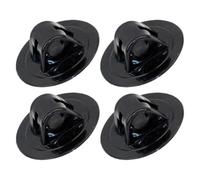 Toyvian 4 Pièces Support Moteur de Kayak Noir en Plastique PVC Réglable | Kayak Gonflable et Excursions, Montage Rapide, Rangement Compact, Angles Ajustables, Design Élégant