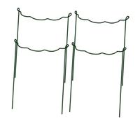 Toyvian 4 Pièces Supports de Plantes Grimpantes de Tuteurs pour Fleurs Vignes Cadre de Jardin Pratique pour Orchidées Roses Cactus