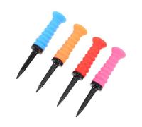 Toyvian 4 pièces Tees Élastiques pour Tapis et Practice des Vibrations Réutilisables Accessoires Durables pour Entraînement Intérieur et Extérieur