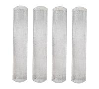 Toyvian 4 Pièces Weighted Steel Plates Each Fitness Vest Inserts For Running Endurance And Strength Training