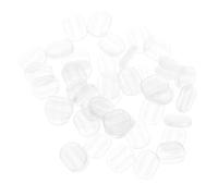 Toyvian 40 Coussinets Souples à Clip pour Boucles D'oreilles, Transparents, Anti-glisse et Anti-douleur, Amortisseurs Confortables pour Fermoirs de Boucle D'oreille, 40 Pièces, Usage
