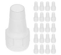 Toyvian 40 pièces Adaptateur Plastique Tuyau Barbelé pour Ballon Eau Connecteur Droit Étanche Raccord Rapide pour Remplissage Facile et Sécurisé