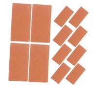 Toyvian 40 Pièces Décoration d'aménagement paysager en Briques Mini-Briques Miniatures pour l'artisanat Brique de Bricolage Briques de Paysage Argile Rouge Cuite