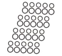 Toyvian 40 pièces Lot de Joints Toriques Caoutchouc pour Nettoyeur Haute Pression Kit Assortiment et Joints Étanchéité Durables et Résistants Corrosion Remplacement Rapide