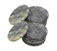 Toyvian 40 Pièces Pierre à Sauter Naturelle pour Jeux Aquatiques Plein Air Compétitions Amicales pour Lacs et pour Moments Famille et Entre