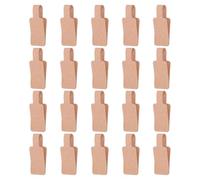 Toyvian 400 Pièces Étiquettes de Prix Vierges pour Bijoux en Papier Kraft, | Autocollantes à Décoller et Coller, Gestion D’inventaire, pour Boutiques et Expositions, Kaki