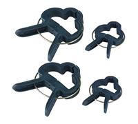 Toyvian 40pièces Pince Plastique pour Plantes Et Fleurs Lot de Pinces à Jardiner avec Grandes Et Petites Support Arbre
