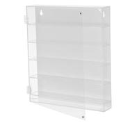 Toyvian 45 Pièces Présentoir pour Pièces de Collection en Acrylique, Capacité, Protection Anti-poussière, pour Bureau et Exposition de Souvenirs Militaires