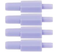 Toyvian 4pièces Adaptateurs De Tuyaux Pour Tire-lait Électrique Connecteurs De Tubes Pratiques Pour Allaitement Accessoires Et Facile à Installer