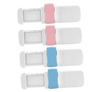 Toyvian 4pièces Coffret De Serrures De Sécurité Pour Garçon Fille Verrouillage De Tiroirs Et Armoires Pour Maison Et Mobilier Utilisation Intérieure Et Extérieure