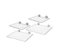 Toyvian 4pièces Perchoir pour Perroquet et Plateforme Support Activité pour Oiseaux de Compagnie Adapté aux Cages et Volières