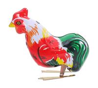 Toyvian 4Pièces Remonter de Poulet pour Garçon Fille de Pâques Amusants Mécanisme Horlogerie Créatifs et Colorés pour Garçons et Filles
