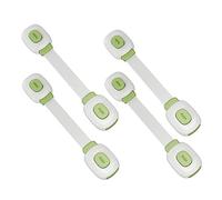 Toyvian 4pièces Sangles De Sécurité Pour Garçon Fille Verrouillage Adhésif Sans Perçage Protection Mobilier Pour Armoires Réfrigérateurs Verrou Garçon Fille Antiglisse Pour Maison Sécurisé