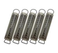 Toyvian 5 Ensembles Coffret de Ressorts Acier Inoxydable avec Manchons de Protection pour Couvertures de Piscine Accessoires Pratiques et Durables pour Sécuriser Votre Piscine Extérieure