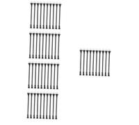 Toyvian 5 Ensembles Lampadaires Miniatures pour Modèles De Jardin Décoration De Maison De Poupée Et Table De Sable Accessoires De Bricolage pour Scènes Colorées 20 Pièces * 5