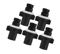 Toyvian 5 Pièces Adaptateur de Pompe à Air pour Kayak et Paddle Gonflables Connecteur de Valve Étanche Accessoire et Portable pour Bateaux et Sports Nautiques