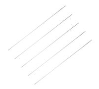 Toyvian 5 Pièces Aiguille à Appât Acier Inoxydable Aiguille Creuse pour Outil de Montage Rapide pour Carpe et Eau Salée Accessoire de Gréement Sécurisé