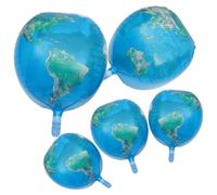 Toyvian 5 Pièces Ballon Globe Ensemble D'arc De Ballon Arche De Ballon Gonflable Kit D'arc De Ballon D'automne Air Iridescent Pompe à Ballon Électrique Ballons à Eau Sky-blue Papa Nylon