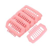 Toyvian 5 Pièces Barrettes pour Chiens et Chats en Abs Rose, Accessoires Cheveux pour Animaux, Maintien Sécurisé Poils Égarés, Style Unique pour Sorties Décontractées