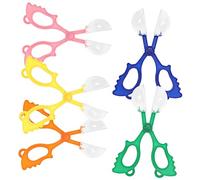 Toyvian 5 Pièces Ciseaux Attrape Insectes Colorés Pinces Ludiques pour Garçon Fille Éducatif Extérieur Matériel Écologique Apprentissage Nature Garçon Fille