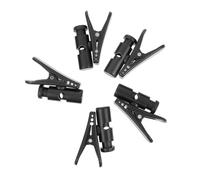 Toyvian 5 pièces Clips pour Câbles Écouteurs et Microphones Fixation Pratique et PC Résistants Adaptés Aux Surfaces et Noir