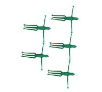 Toyvian 5 Pièces Critons d'animaux de Dessin animé Attaches de Jardin pour Plantes grimpantes frontière de Plein air Usine Cravate Animal de Jardinage Ceinture de Fixation des Plantes Vert