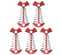 Toyvian 5 Pièces Crochet De Sol en Forme D'ossature Accessoires De Tente Piquets De Sol Clou De Tente De Camping Et Portable