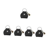 Toyvian 5 Pièces De Médiators Sacoche Médiator Guitare Porte-clés Support De Médiators pour Guitare Acoustique Conteneur De Médiators Mallette De Transport Black Unité Centrale