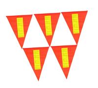 Toyvian 5 Pièces Drapeaux de Réfléchissants pour Garçon Fille Accessoires de Cyclisme Étanches pour Vélo Adaptés Aux Garçon Fille Aux Adultes Installation Facile Compatible Tiges
