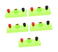 Toyvian 5 pièces Kit Électromagnétique pour Expérimentation Physique Dispositif Électrique pour Collège Buzzer Sonore Inclus Léger et Facile Utilisation