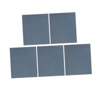Toyvian 5 Pièces Papier pour Cage à Oiseaux Remplaçants Faciles à Installer pour Confort Oiseaux Tapis de Cage pour Perruches avec Texture Fine pour Tailler Griffes Matériau Carbure