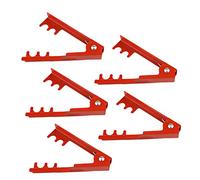 Toyvian 5 Pièces Piquer Rose Feuille Outil De Suppression Outil De Décapage Rose Outil De Nettoyage De Rose Extracteur D'épines pour Roses Nettoyeur De Tiges De Rose Rouge Alliage