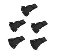 Toyvian 5 Pièces Protecteur de Couverture de hachette équipement de Camping extérieure de Plein air Accessoires de Camping Protecteur de Lame en Nylon Toile de Nylon Noir