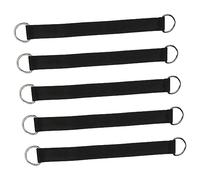 Toyvian 5 pièces Sangles Suspension Hamac Robustes Acier Inoxydable avec Boucle Rapide Corde Balançoire Extérieure Sécurisée pour Chaise Hamac et Camping Adaptées Jardin et Arbre