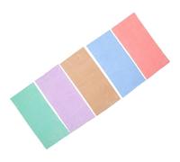 Toyvian 5 Pièces Serviette de Bain pour Petit Animal Absorbante, | Fibre de Polyester, Usage Intérieur Toutes Saisons, pour Hamster, Format 35x75cm