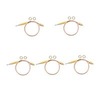 Toyvian 5 Pièces Thermocouple de Remplacement pour Barbecue à Gaz Capteur Thermique pour Cheminée et Patio Compatible avec Cuisinières à Gaz et Foyers