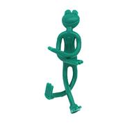 Toyvian 5 Pièces Tire de Dessins animés Grenouille Usine des Liens de Plantes Fil végétal Souple Branches Bretelles Sangles d'arbre pour tuteurage Cravate de Jardin torsadée Vert
