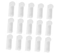 Toyvian 50 Pièces Bird Feeder Bowl Hanging Design for Cage Plastic Feeding Cups for Parakeets Finches and Small Birds Easy Installation and Cleaning