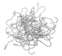 Toyvian 50 Pièces Crochets de Siège Auto en Fer Argenté 90° pour Housse et Coussin de Siège, Maintiennent Les Fixations en Place et Évitent Les Plis, Adaptés aux Conducteurs Jeunes et