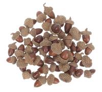 Toyvian 50 pièces Glands Décoratifs Artificiels pour Centre de Table Noël Accessoires de Couronne DIY Décoration de Table Festive Automne Hiver