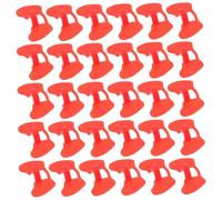Toyvian 50 Pièces Lunettes Picage pour Poulets Grandes Protection pour Volaille de Lagression et Comportement Accessoires et Confortables pour
