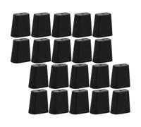 Toyvian 50 Pièces Pieds de Panier D'égouttage pour Grille D'évier la | Caoutchouc, Installation Facile, Bord Légèrement Relevé, Antidérapant et Pare-éclaboussures pour Évier