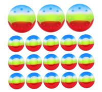 Toyvian 50 Pièces Silicone Joystick Caps Thumb Grips Replacement for Controller Analog Stick Covers Game Controller Button Skin Repair Accessories
