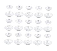 Toyvian 500 pièces Moules Jetables Aluminium Non-adhésifs pour Pâtisserie DIY pour Tartelettes Cupcakes et Œufs Usage Cuisine Restaurant et Boulangerie