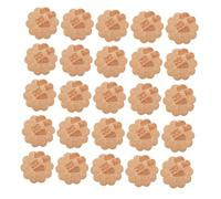Toyvian 500 pièces Papier Absorbant Huile Vintage Papier Cuisson Snack Anti-graisse pour Plaques et Pâtisserie Support Alimentaire Sûr et Sain